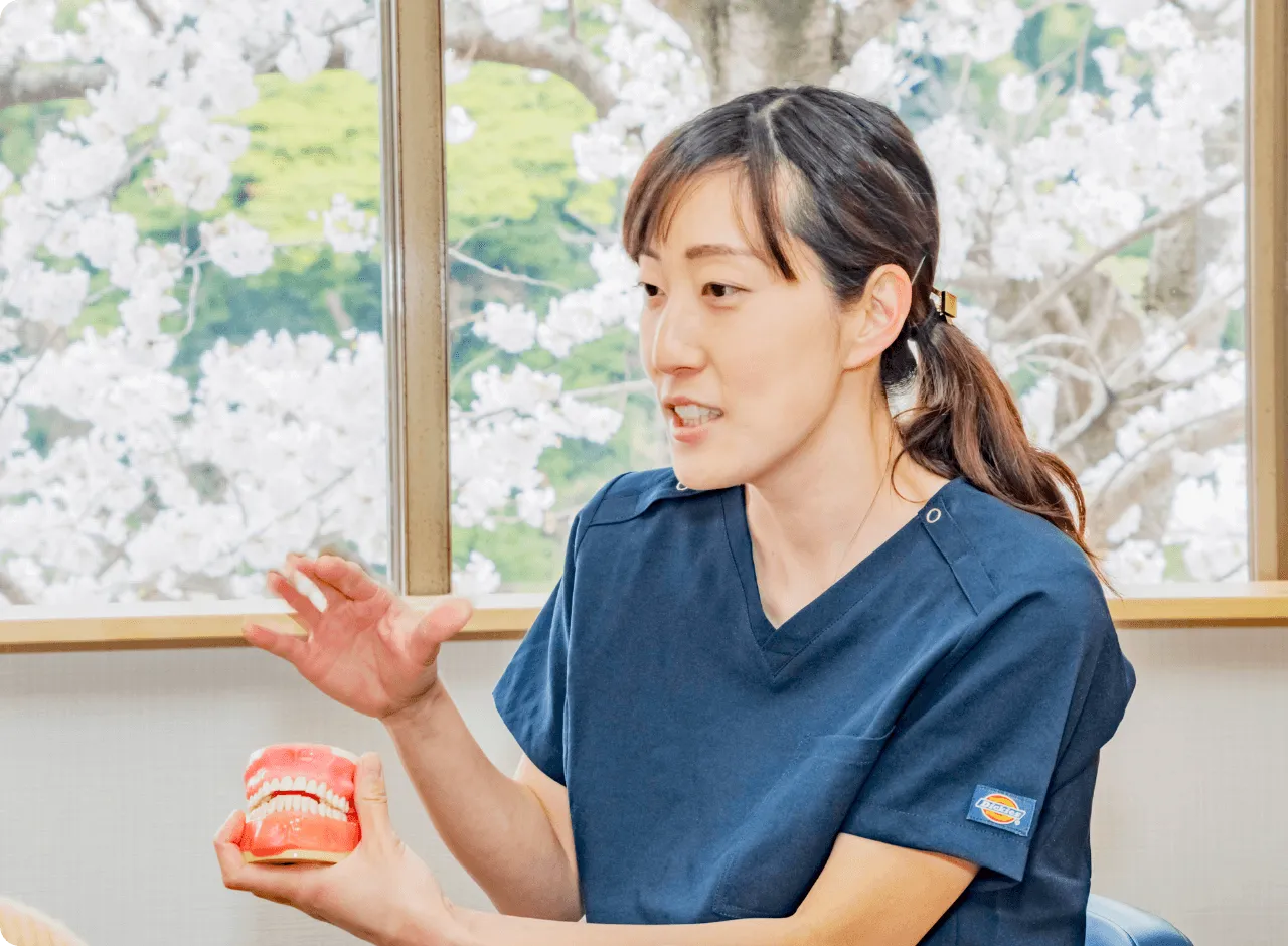 丁寧なカウンセリング